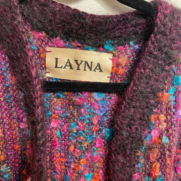 Multicolor Knit Women's Top - Picture 3 of 4